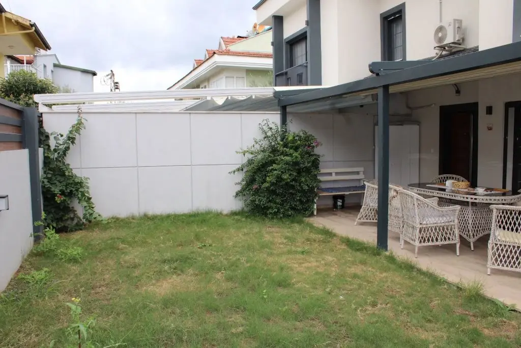 Mature garden